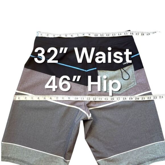 Waterboyz Vault Color-Block Board Short Sz 32 - Picture 9 of 12